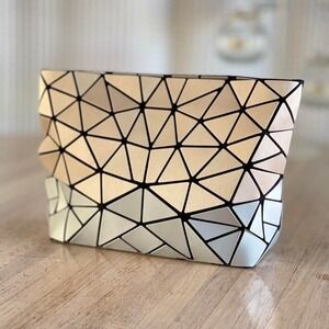 Patrizia Luca Geometric Triangle Bag Clutch Purse Small‎ Handbag